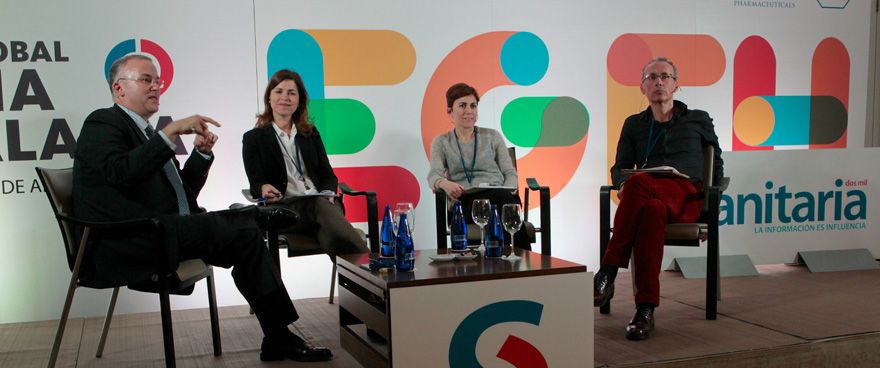 Javier García Pellicer, Alicia Herrero, Monike de Miguel y José Miguel Brea.