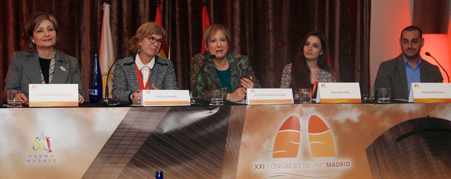 Inmaculada Ramos, Pilar de Lucas, María Luz de los Mártires, Itziar Ortiz y David Rudilla.