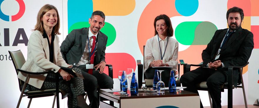 María Jesús Lamas, Eduardo López Collazo, Olga Delgado y Javier Milara.