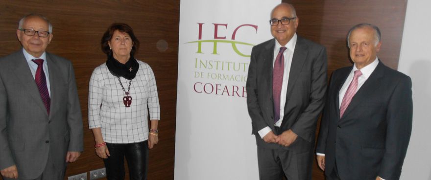Julio Sánchez Fierro, Yolanda Tellaeche, Federico Plaza y Francisco Zaragozá.