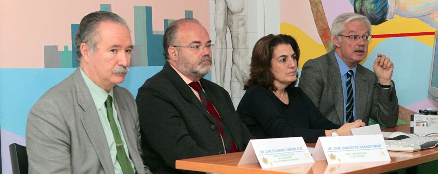 Carlos A. Jiménez Ruiz, José Ignacio de Granda Orive, Paz Vaquero Lozano y Segismundo Solano Reina.