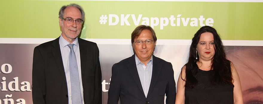 Rafael Casas, Josep Santacreu y Eva Marina.