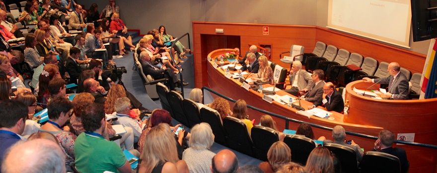 Aspecto general del acto.