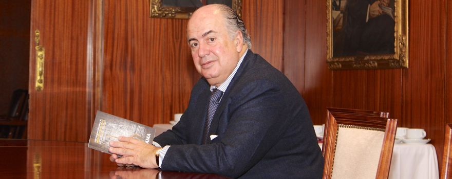 Ricardo De Lorenzo en el Colegio de Médicos de Madrid. 