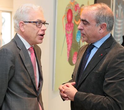 Jesús María Fernández y José Martínez Olmos, ambos del PSOE. 