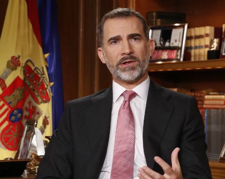 Felipe VI ha reclamado la unión de los españoles para superar las dificultades.