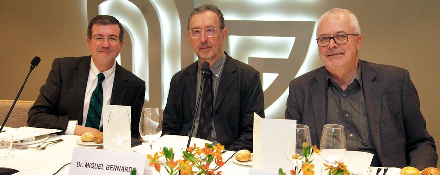 Antonio Fernández, Miquel Bernardo y Fernando Cañas.