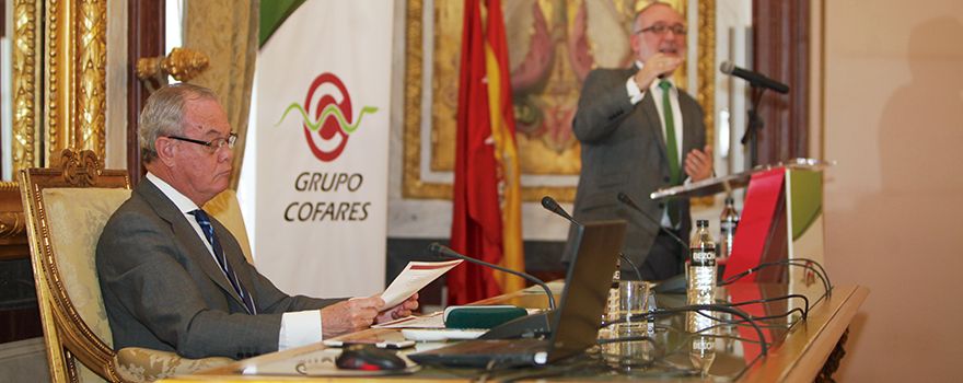 Un momento de la presentación de los resultados del Grupo Cofares.
