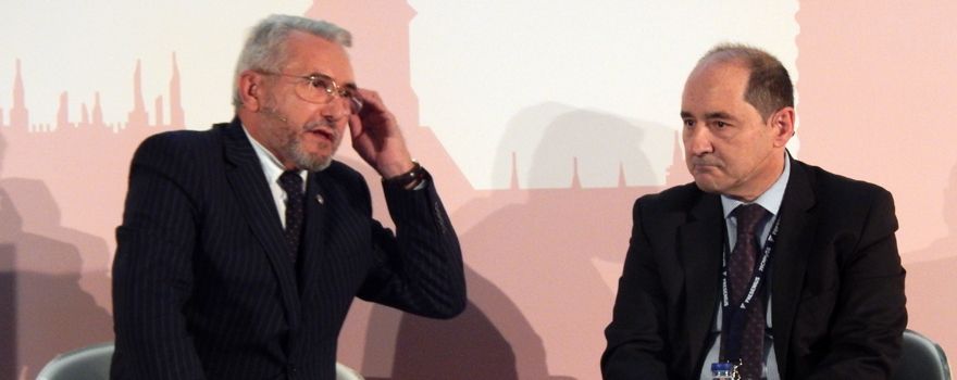 Mariano Guerrero, vicepresidente de la Fundación Sedisa; y José Luis Lirio Castejón, director de Ferrer Hospital.