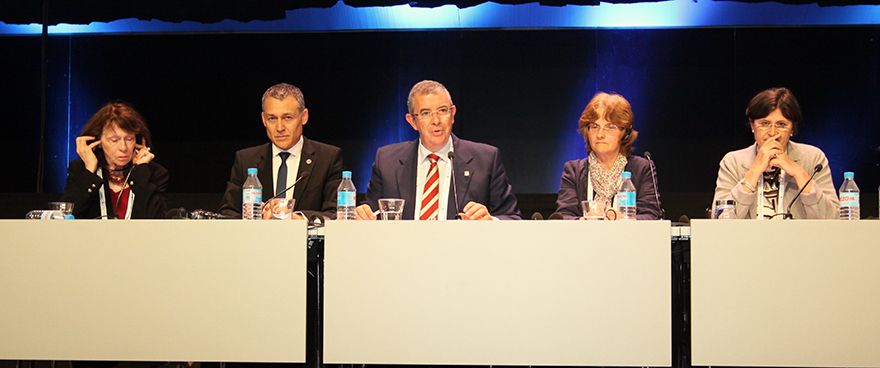 Un momento de la mesa sobre investigación e innovación. 
