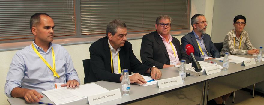 Marco Garrido-Cumbrera, Jordi Gratacós, Juan Cañete, José Antonio Pinto y Virginia de las Heras.