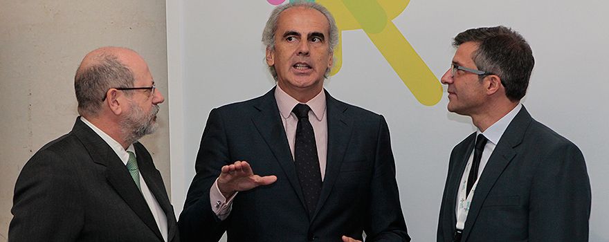 Luis Amaro, Enrique Ruiz Escudero y Miguel Ángel Calleja.
