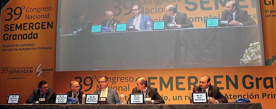 Aspecto de la sala durante la presentación del 'Iberican'.