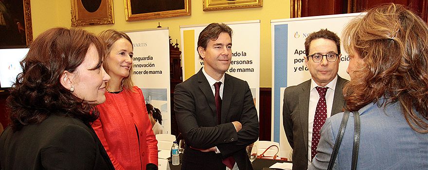 Eva López, Marta Moreno, Gabriel Galván, Miguel Martín y Eva Ciruelos.