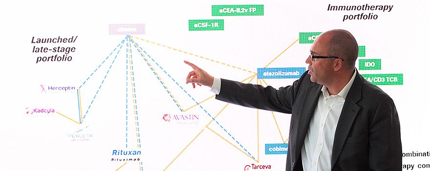 Juan Carlos Saorín, director de Precio y Reembolso de Roche.