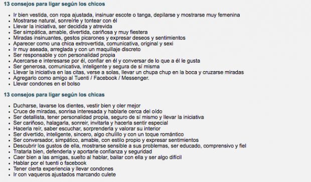 Una parte de los consejos que se incluían en la 'guía' del Ayuntamiento de Zaragoza.