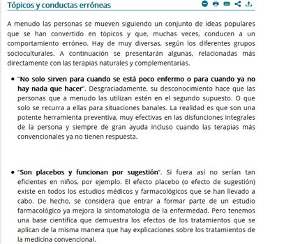Algunas de las recomendaciones del Colegio.