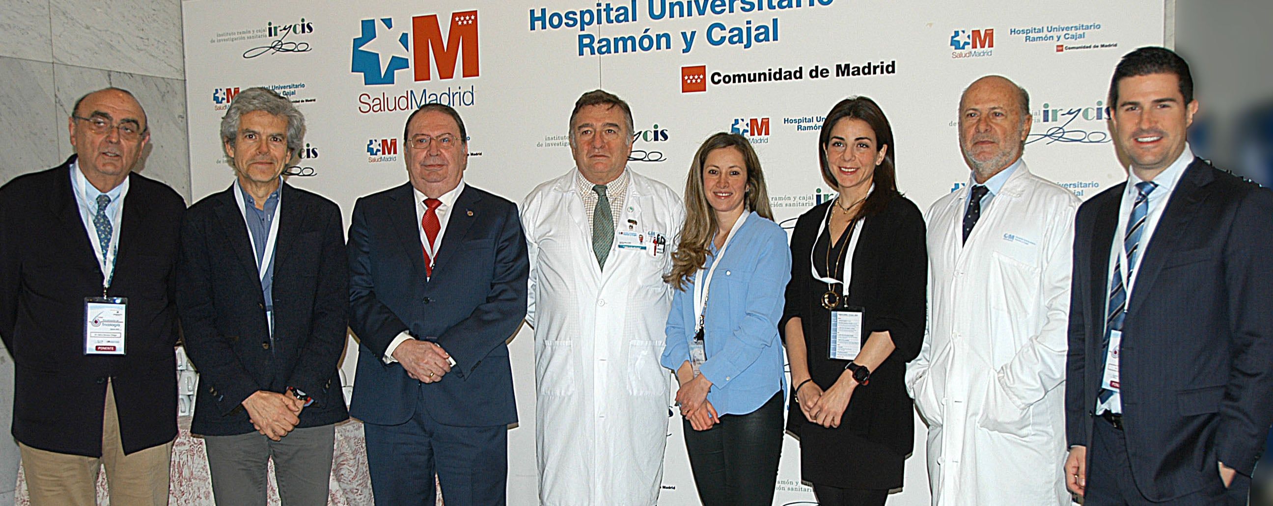 Pedro Jaén, Sergio Vañó, Agustín Utrilla y algunos ponentes.