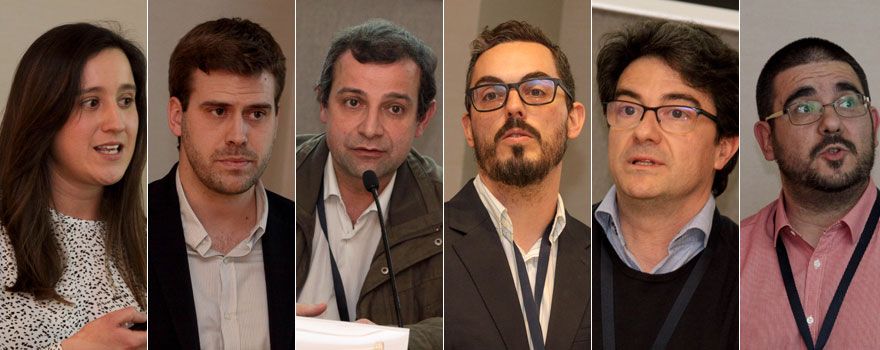 Alejandra Romero, facultativa del Servicio de Cirugía Torácica del Hospital Universitario Puerta de Hierro; Héctor Milián; Joaquín Calatayud, médico adjunto del Servicio de Cirugía Torácica del Hospital Universitario La Princea; José Carlos Meneses, médico adjunto de Cirugia Torácica del Hospital Universitario 12 de Octubre; Ramón Moreno, jefe del Servicio de Cirugía Torácica del Hospital de La Princesa; y Sergio Amor, cirujano toráctico adjunto en el Hospital Universitario Quirón Madrid.