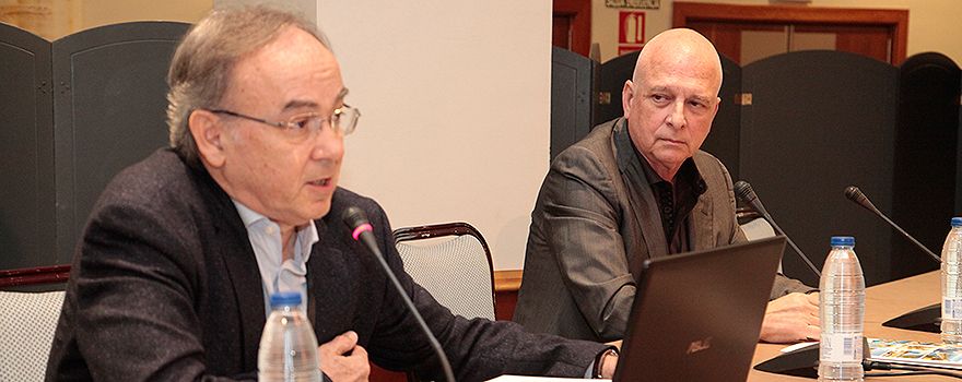 Xavier Pintó, del Hospital Universitario de Bellvitge, ha presentado la conferencia de Luis Masana.