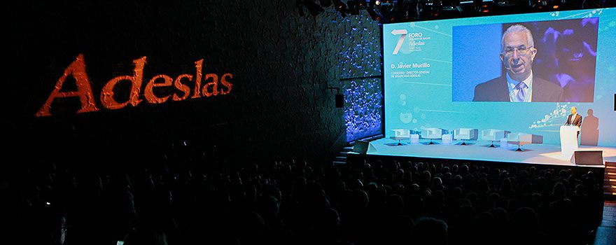 Un momento de la inauguración del 7º Foro Seguros de Salud Adeslas.