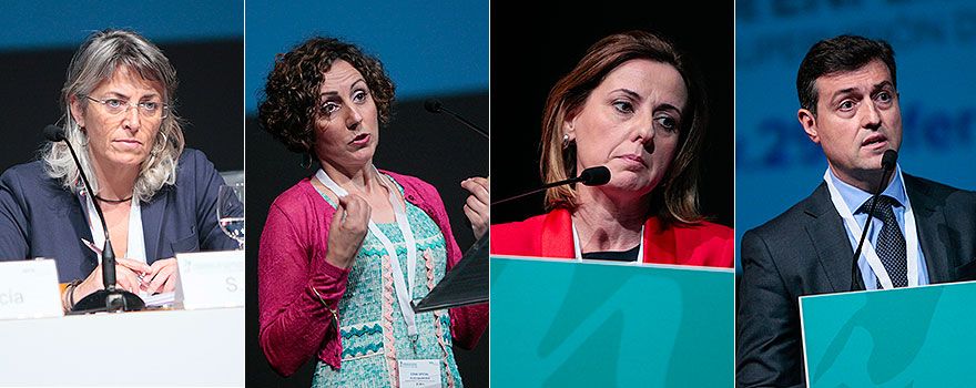 Soledad Gallardo, Ana Belén Pérez, Inmaculada Moro y Juan Carlos Oliva.