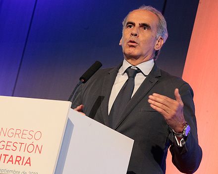 Enrique Ruiz Escudero, consejero de Sanidad de la Comunidad de Madrid.