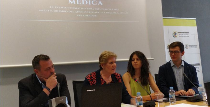 Un momento durante la presentación del XI Congreso de Educación Médica. 