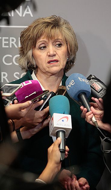 María Luisa Carcedo, ministra de Sanidad. 