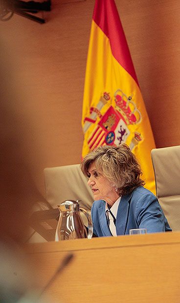 Carcedo, en un momento de su intervención.