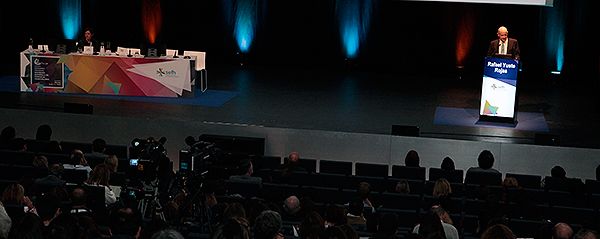 Rafael Yuste, neurobiólogo e impulsor del proyecto Brain, ha dado la conferencia inaugural del 63 Congreso SEFH.