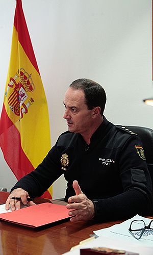 Javier Galván explica las principales actuaciones de su unidad.