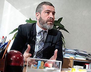 Pérez Blanco explica el proceso de este proyecto.