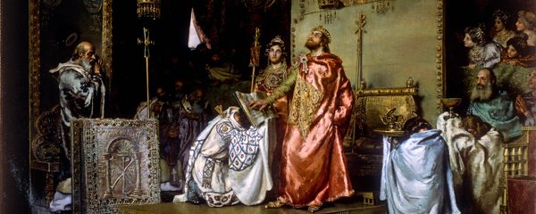 'La conversión de Recaredo', de Antonio Muñoz Degrain.