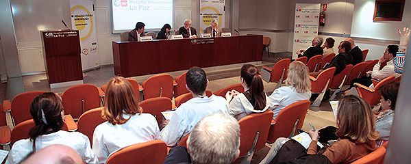 Aspecto de la sala durante la mesa de debate de Recursos Humanos.