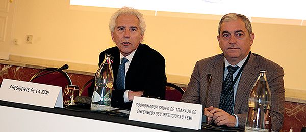 Ricardo Gómez Huelgas y Javier de la Fuente.