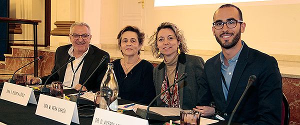 Jorge del Romero, Teresa Puerta, Marta Vera y Oskar Ayerdi, todos del Centro Médico Sandoval.