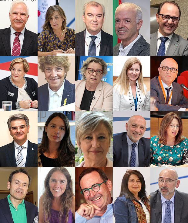 Altos Cargos candidatos a los XV Premios a la Administración Sanitaria.