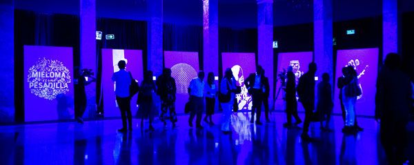 La exposición se encuentra en el Círculo de Bellas Artes. 