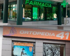 Farmacia y Ortopedia del farmacéutico y ortopeda Antonio López, en Madrid.