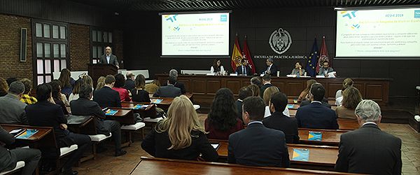 Aspecto de la sala durante la Inauguración de REShe 2019 Jurídigo-Legal.