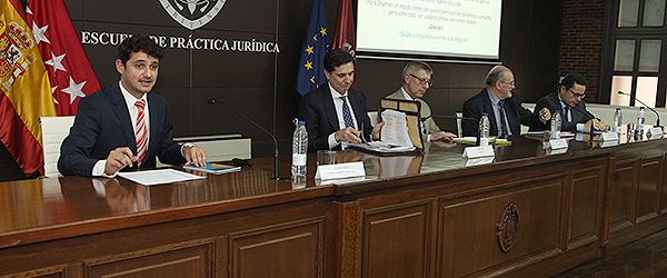 Daniel Estévez, Ignacio Boj, José Luis Consuegra, Gonzalo Iturmendi y Enriqe Domínguez.