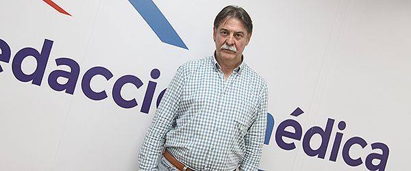 La entrevista con José Manuel Cucalón se realizó en el plató de Sanitaria 2000.