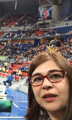 Siempre en entornos deportivos.