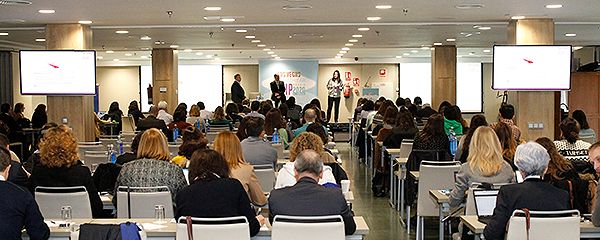 Aspecto de la sala donde se ha celebrado la jornada Postmidyear.