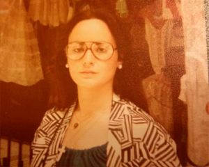 Pilar Bartolomé en su juventud.