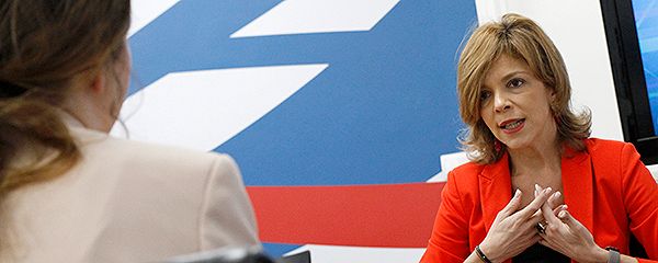 Marta Villanueva conversa con Redacción Médica.
