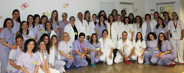 Personal de Pediatría del Departamento de Salud de Vinalopó.