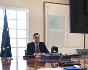 Pedro Sánchez, durante la cumbre del G20. 