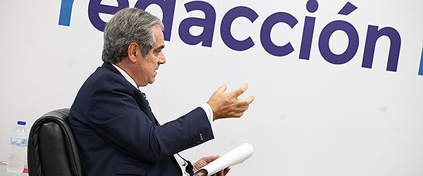 Jesús Aguilar, presidente del Consejo General de Farmacéuticos. 